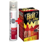 Diffusil Repellent Basic repelent na odpuzování komárů, klíšťat a muchniček sprej 200 ml + Biolit Plus Tekutá náhradní náplň proti komárům a mouchám 60 dní 46 ml