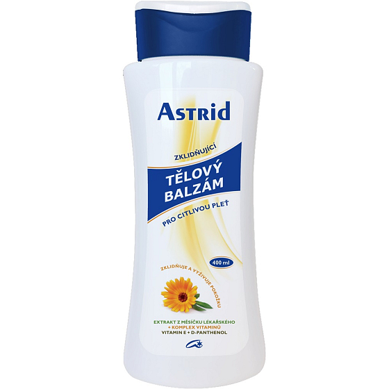 Astrid Zklidňující tělový balzám pro citlivou pleť 400 ml