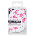 Tangle Teezer Compact Profesionální kompaktní kartáč na vlasy, Skinny Dip Flamingo Print
