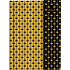 Albi Diář 2018 s magnetem Květy na zlaté 13 cm × 18 cm × 1 cm