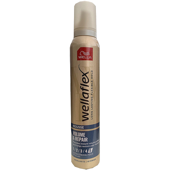 Wella Wellaflex Volume & Repair Ultra Strong Hold ultra silne wzmocnienie piankowe 200 ml