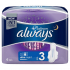 Always Platinum Ultra Night podpůrné vložky s křidélky 6 kusů
