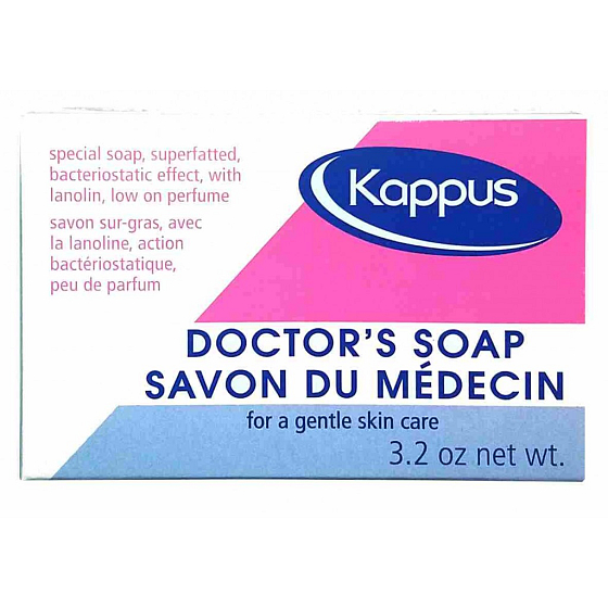 Kappus Antibakteriální lékařské toaletní mýdlo mýdlo s dexpanthenolem a ureou 100 g