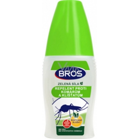 Bros Zielona Siła Repelent przeciw komarom i kleszczom spray 50 ml