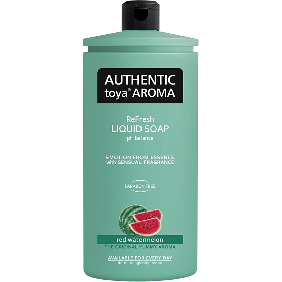 Autentyczne Toya Aroma Czerwony Arbuz płynne mydło uzupełniające 600 ml