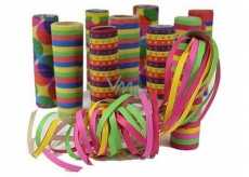 Serpentýny barevné 7 mm x 4 m 17 kusů v balení