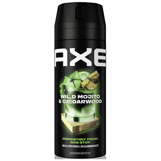 Axe Wild Green Mojito & Cedarwood dezodorant w sprayu dla mężczyzn 150 ml