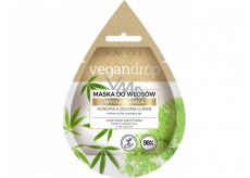 Marion Vegan Drop Konopie & zielony sok wygładzająca maska do suchych, kręconych włosów 20 ml