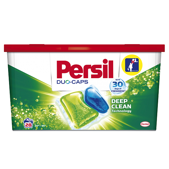 Persil Duo-Caps Regular univerzální gelové kapsle na praní bílého a stálobarevné prádla 28 dávek