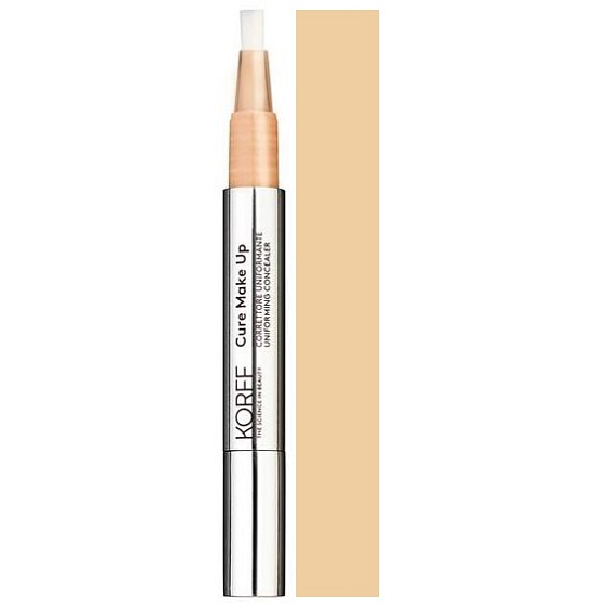 Korff Cure Make Up Uniforming Concealer jednotící korektor v tužce 02 Moyen 2,5 ml