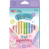 Colorino Pastel dwustronne markery 2w1 z dwoma końcówkami, trójkątne 10 kolorów