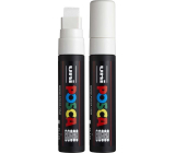 Posca Uniwersalny akrylowy marker z ekstremalnie szerokim, prostym końcówką 15 mm Biały PC-17K