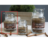 Lima Aroma Dreams Cynamon aromatyczna świeczka szklanka z wieczkiem 450 g