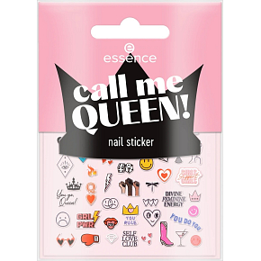 Essence Call me Queen! naklejki na paznokcie 45 sztuk