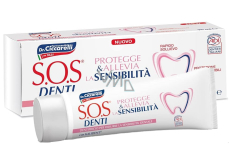 S.O.S. Denti pasta do zębów Sensitive różowa 75ml 1303
