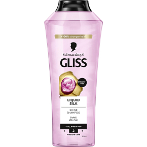 Gliss Kur Luquid Silk Gloss szampon do włosów 400 ml