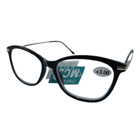 Berkeley Čtecí dioptrické brýle +3 plast černé 1 kus MC2232 Berkeley Čtecí dioptrické brýle +3 plast černé 1 kus MC2232