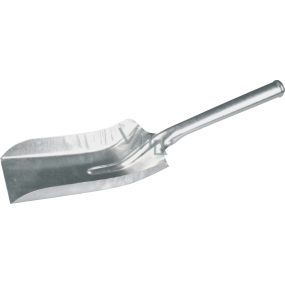 Spokar kovová lopatka mała, ocynkowana blacha, 110 mm