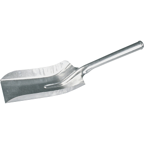 Spokar kovová lopatka mała, ocynkowana blacha, 110 mm