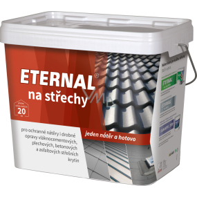 Eternal na střechy, 307 červenohnědá, 10 kg Eternal na střechy, 307 červenohnědá, 10 kg
