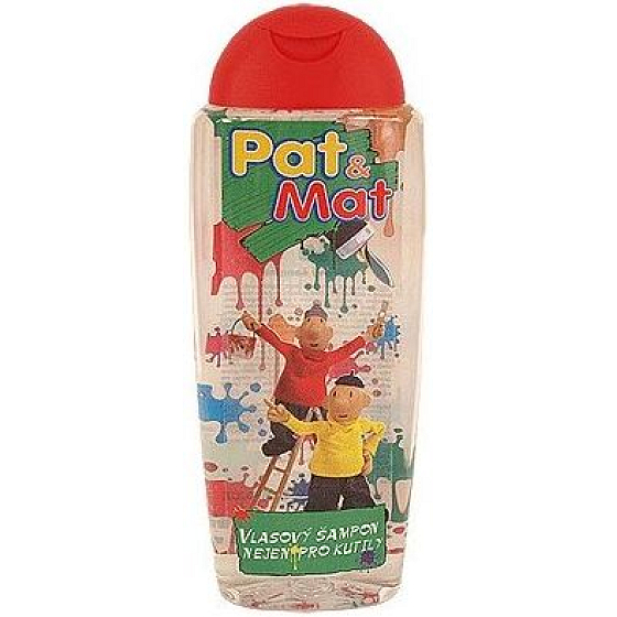 Bohemia Gifts Kids Pat a Mat - Malíři s vůní jahody šampon na vlasy pro děti 300 ml