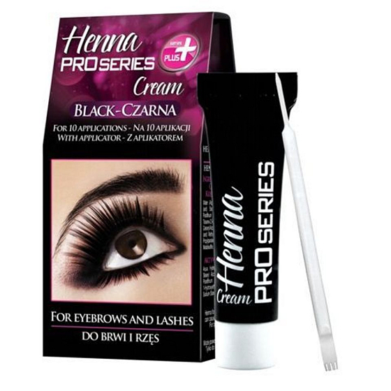 Verona Henna Proseries krémová barva na obočí a řasy 15 ml + 15 ml černá