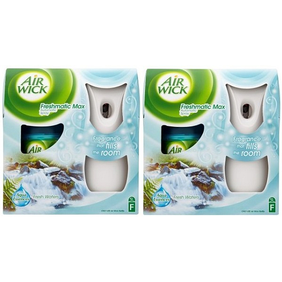 Air Wick FreshMatic Max Svěžest vodopádů Duo balení automatický sprej 2 x 250 ml