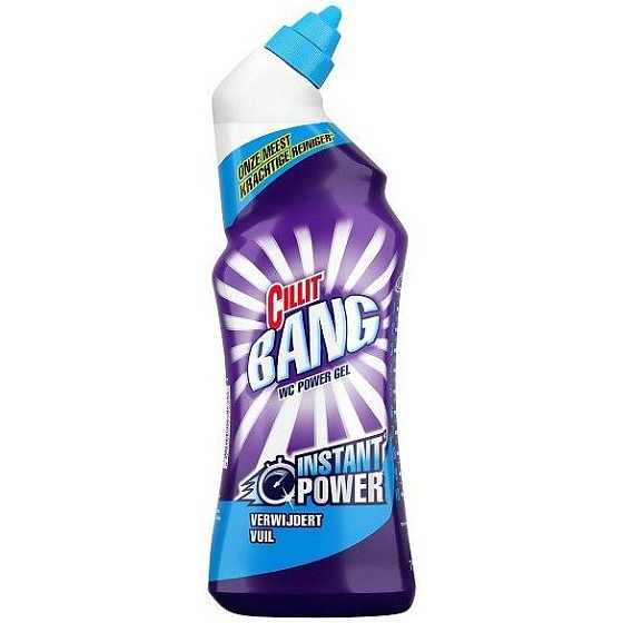 Cillit Bang Instant Power Stain Terminator Marine Wc čistič gel odstraňovač odolných skvrn 750 ml