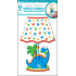 Lampička na stěnu samolepicí svítící LED dinosaurus 27 cm