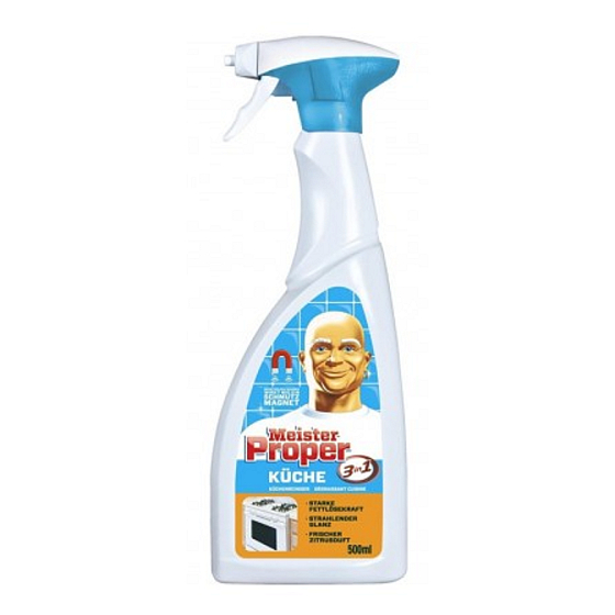 Mr. Proper Kuchyně tekutý čistič na odstraňování mastnoty 500 ml rozprašovač