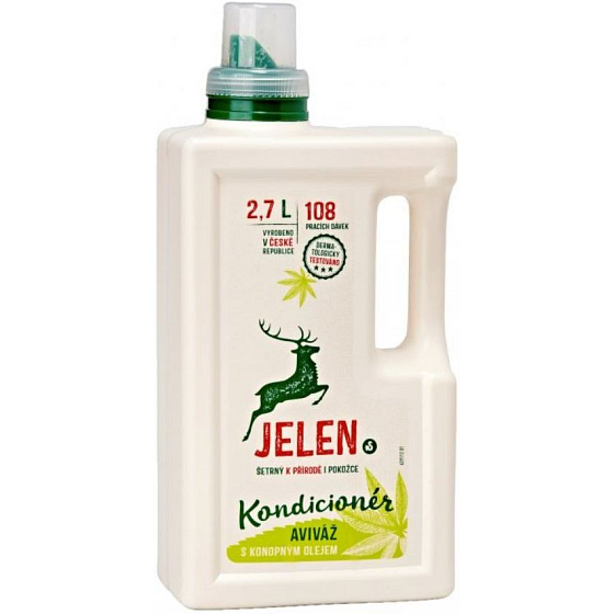 Jelen Konopny olej kondycjoner zmiękczający 108 prań 2,7 l