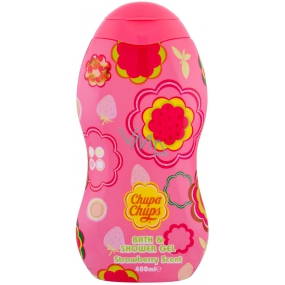 Chupa Chups Strawberry Scent - Jahoda sprchový gel 400 ml