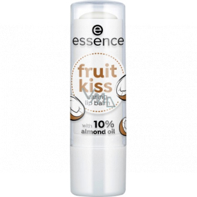 Essence Fruit Kiss Caring Lip Balm balzám na rty 06 Coconut Lust 4,8 g