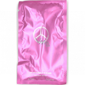 Mercedes-Benz Woman Eau de Parfum parfémovaná voda pro ženy 1 ml s rozprašovačem, vialka