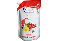Miléne Rybíz i wanilia płynne mydło, napełnienie, 1 l