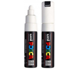 Posca Uniwersalny akrylowy pisak 4,5 - 5,5 mm Biały PC-7M