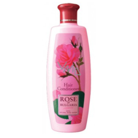 Rose of Bulgaria nawilżający odżywczy odżywka do włosów z wodą różaną dla suchych i zniszczonych włosów 330 ml