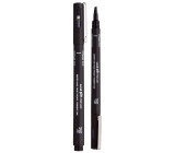 Uni Pin Liner z zaostrzonym końcówką wodoodporny czarny CS3-200(S) 3 mm