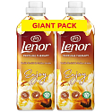 Lenor Wanilia Orchidea & Złoty Bursztyn orchidea, wanilia i bursztyn płyn do płukania 2 x 48 dawek, duopack