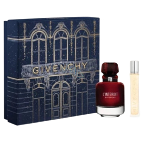 Givenchy L'Interdit Rouge woda perfumowana dla kobiet 50 ml + podróżny spray 12,5 ml, zestaw prezentowy