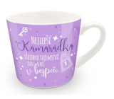 Kubek z dziurką Najlepsza przyjaciółka - wszystkie tajemnice są u niej bezpieczne 400 ml
