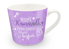 Kubek z dziurką Najlepsza przyjaciółka - wszystkie tajemnice są u niej bezpieczne 400 ml