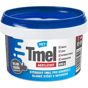 Het akrylowy uszczelniacz do płyt gipsowo-kartonowych, murów i tynków, 400 g