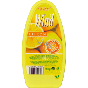 Wind osvěžovač vzduchu Citron, gelový, 150 g Wind osvěžovač vzduchu Citron, gelový, 150 g