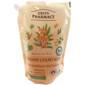 Green Pharmacy Rakytník i lipa płynne mydło uzupełnienie 460 ml