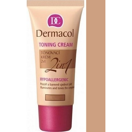 Dermacol Krem Tonujący 2w1 makijaż Brązowy 30 ml