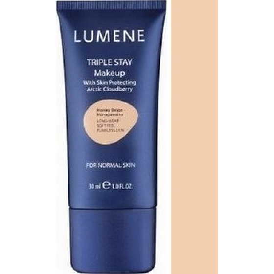 Lumene Double Stay minerální make-up 03 Perfect Beige 30 ml