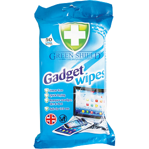 Green Shield nawilżane chusteczki do czyszczenia ekranów LCD, 50 szt.
