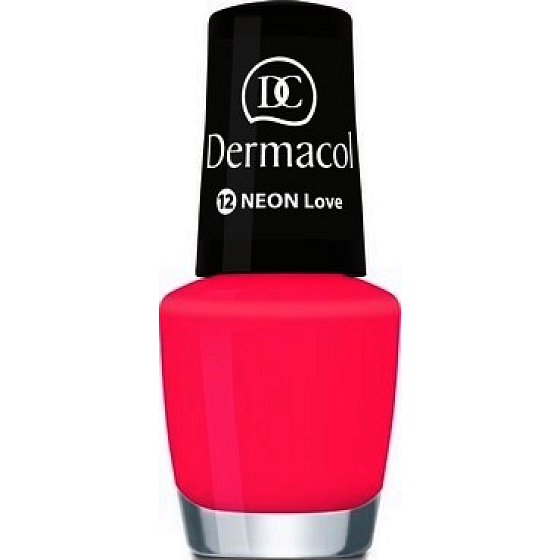 Dermacol Neon Polish Neonový lak na nehty 12 Neon Love 5 ml