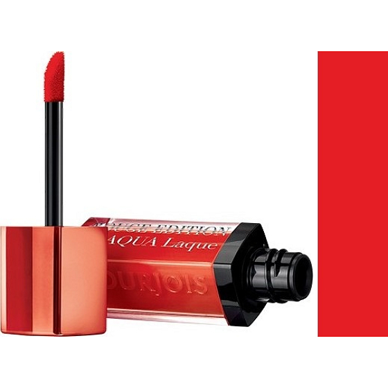 Bourjois Rouge Edition Aqua Laque rtěnka 06 Feeling Reddy 7,7 ml